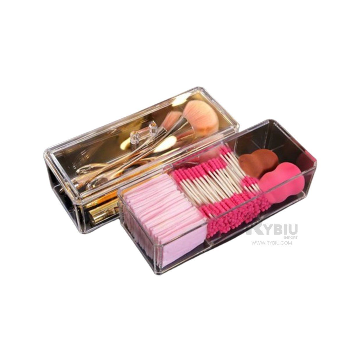 RYBIU IMPORT - Organizador Funcional de 2 Divisiones Y+Regalo Stickers