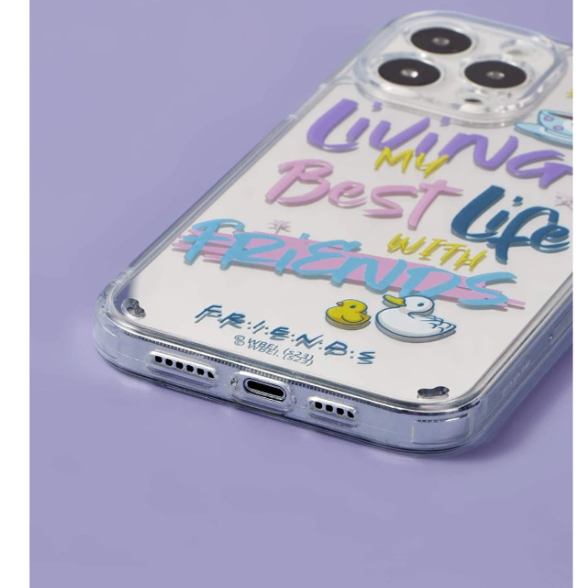 GENERICO - CASE FRIENDS TIPO ESPEJO PARA IPHONE 12 PRO