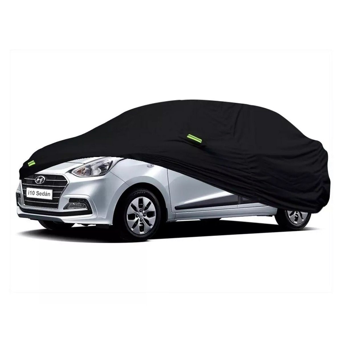 FUNCOVER - Cobertor Hyundai i10 Sedan Impermeable Funda Premium Negro