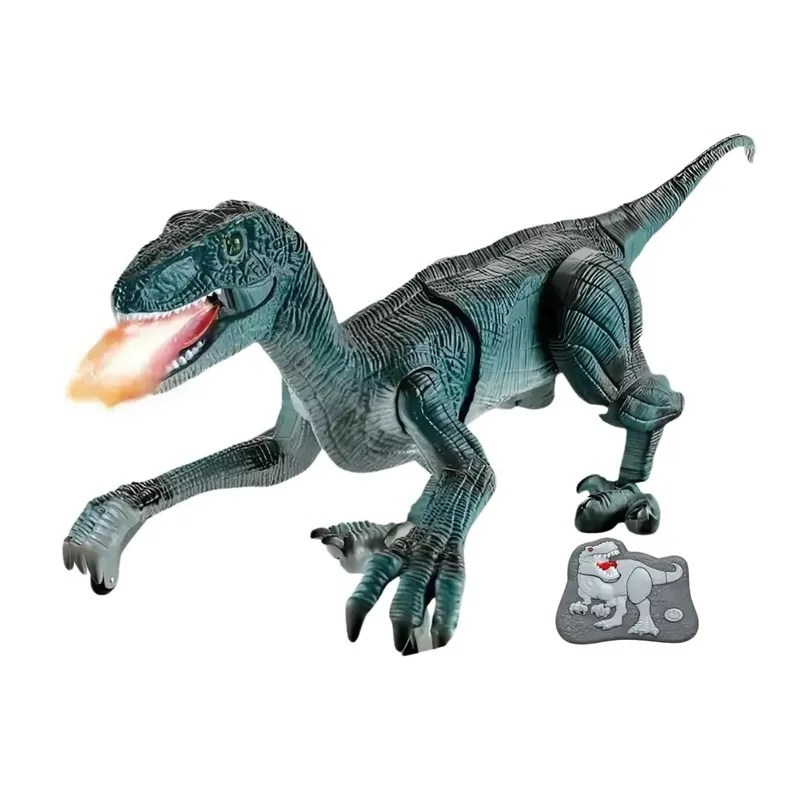 GENERICO - Dinosaurio Velociraptor Con Control Remoto