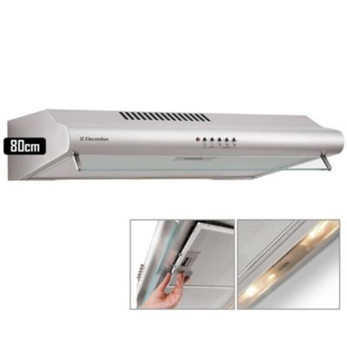 ELECTROLUX - Campana Extractora 3 Velocidades EJSE302TBJS