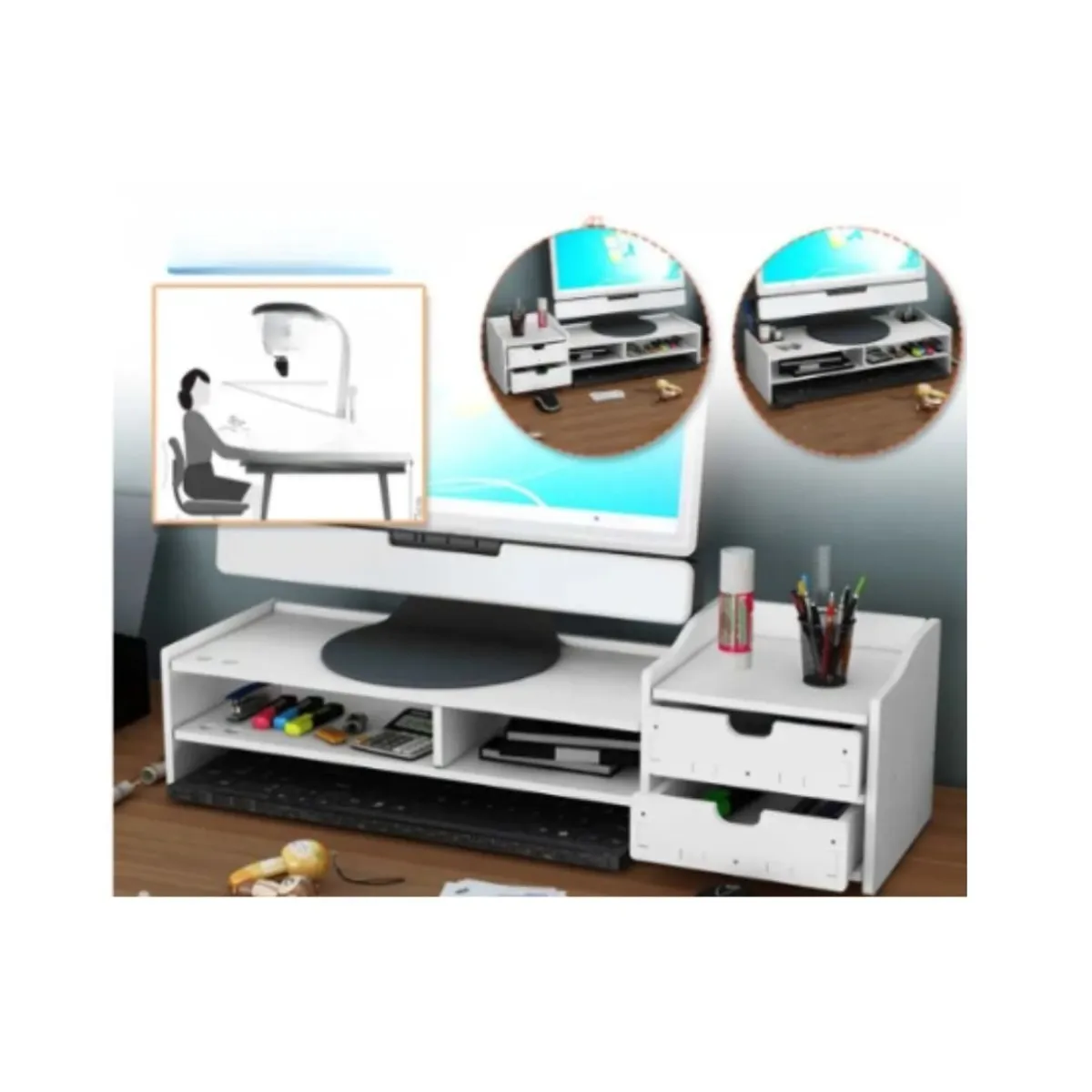 GENERICO - SOPORTE PARA MONITOR DE ORDENADOR