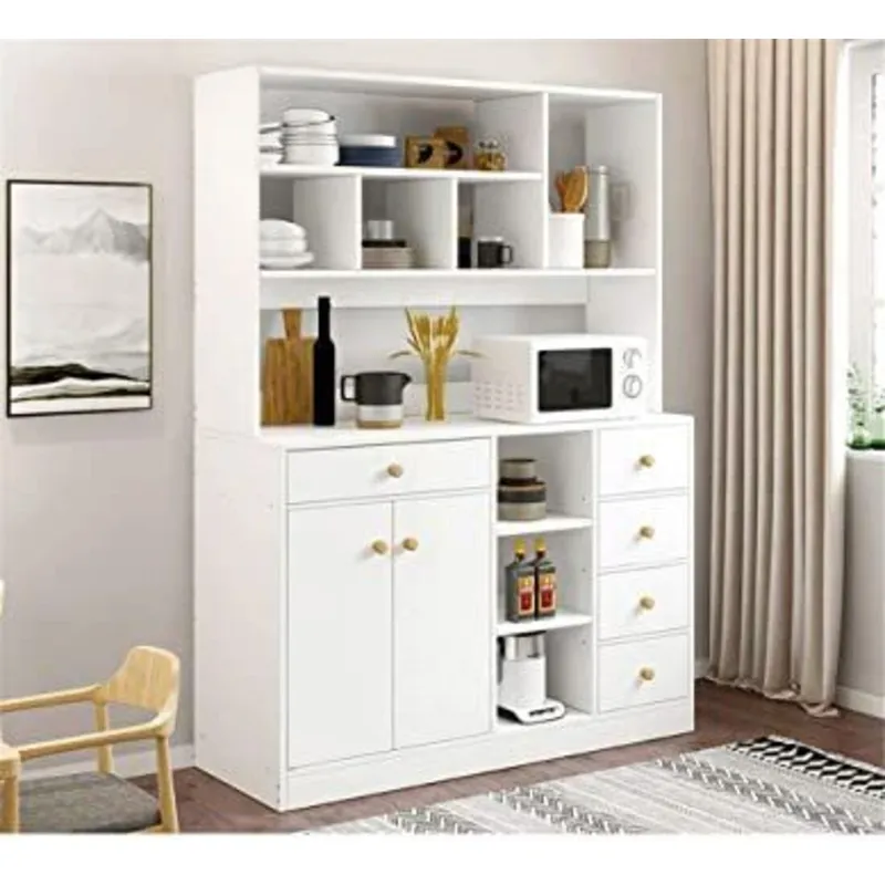 GENERICO - Mueble de Cocina Moderno Anita Color Blanco R&R MUEBLES