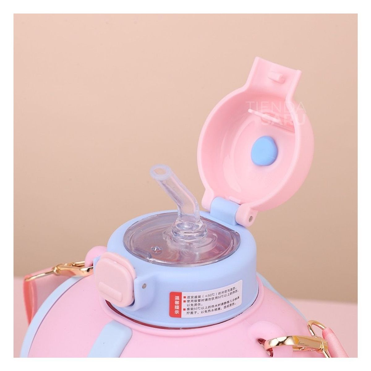 GENERICO - TOMATODO SUBMARINO 1 LITRO ROSADO