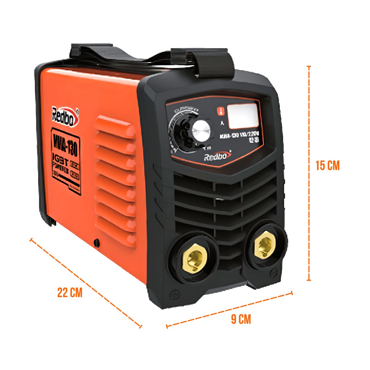 REDBO - Soldadora inversora 130 A Redbo + Amoladora 4 ½" 800w Truper