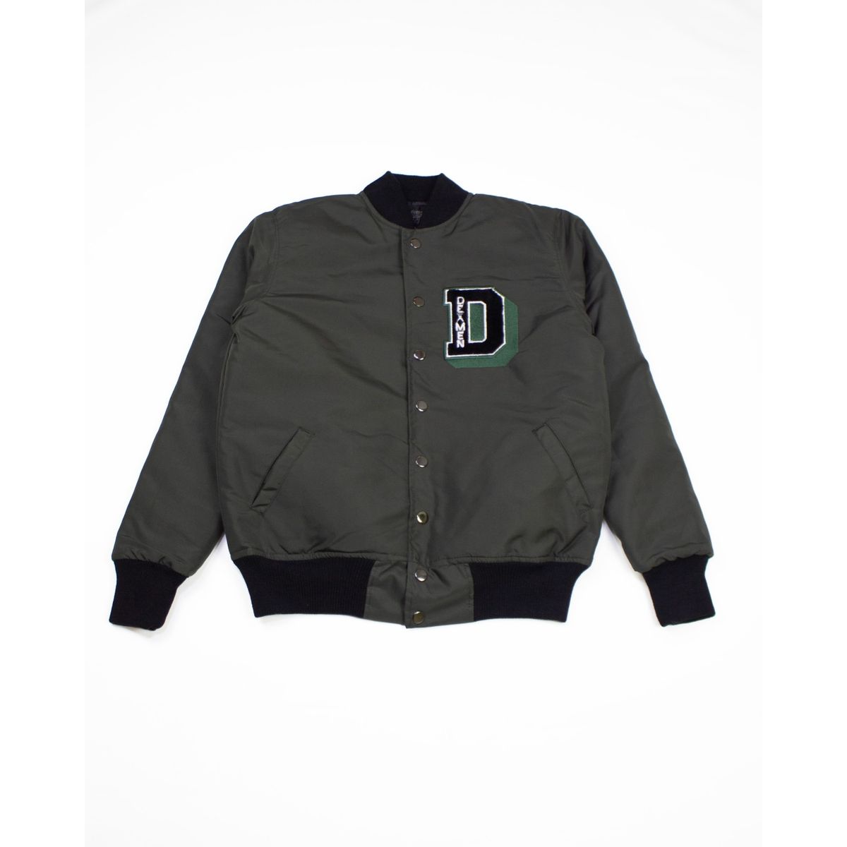 DM DEXMEN - Casaca Dexmen Bomber Niño Verde Militar