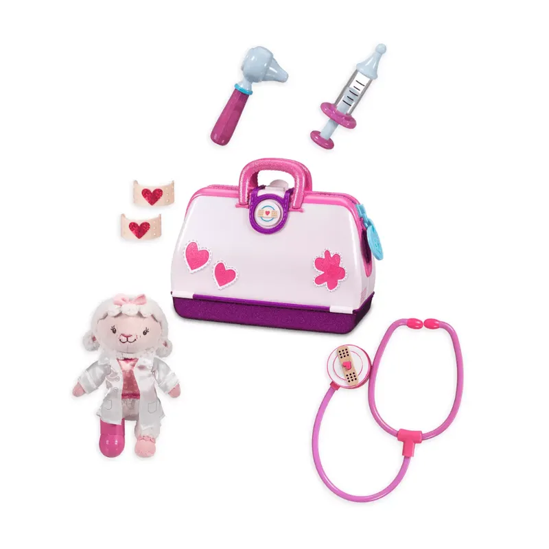 DISNEY - Maletín Doctora Juguetes y Peluche Lambie