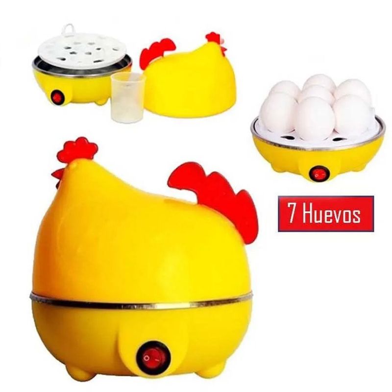 GENERICO - Hervidor de Huevos al Vapor 7 Unidades