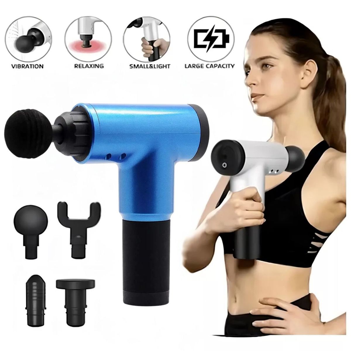 VICTORIA - Masajeador Muscular Pistola Masaje