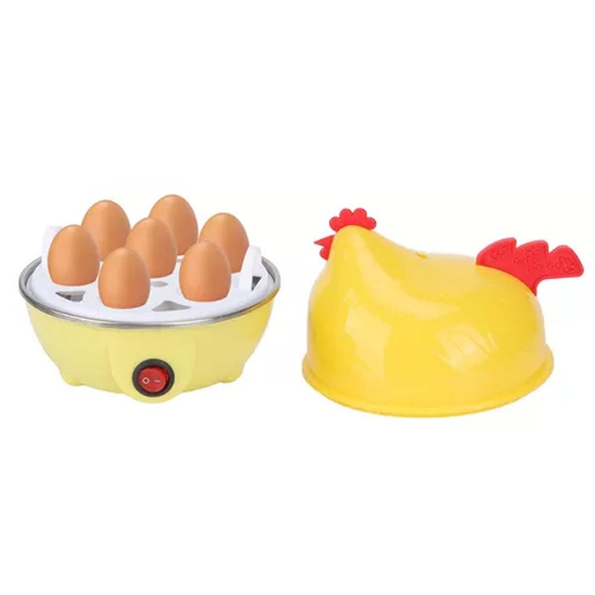 GENERICO - Hervidor de Huevos al Vapor 7 Unidades