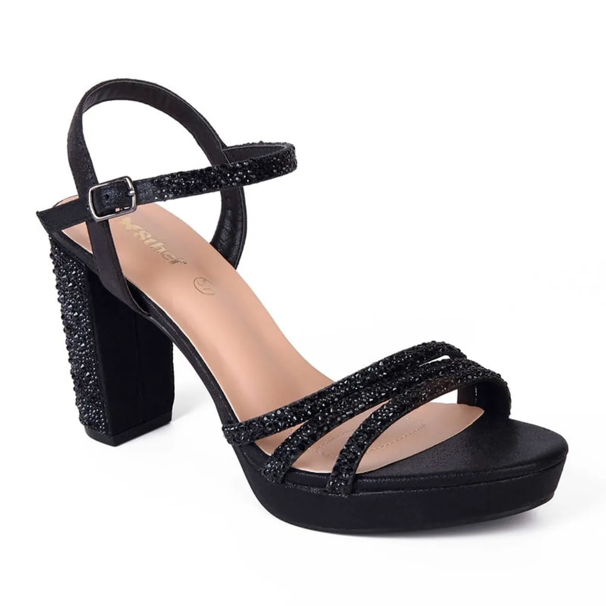 STHEF - Sandalia de Fiesta STHEF 7994 NEGRO