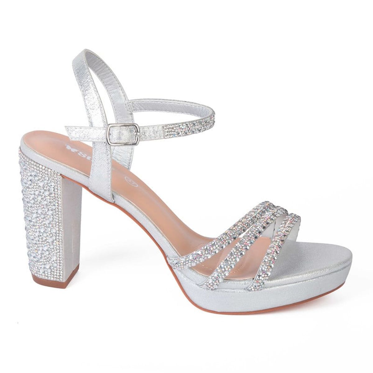 STHEF - Sandalia de Fiesta STHEF 7994 PLATA