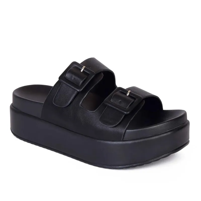 STHEF - SANDALIA MUJER STHEF CASUAL NEGRO 8006