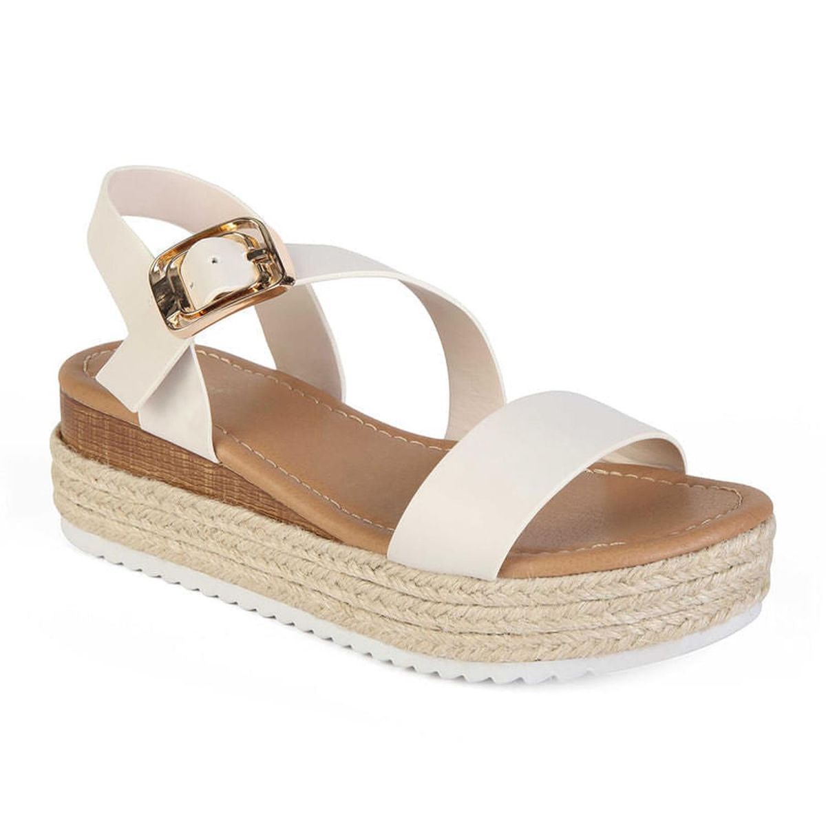 STHEF - SANDALIA MUJER STHEF CASUAL BEIGE 8043