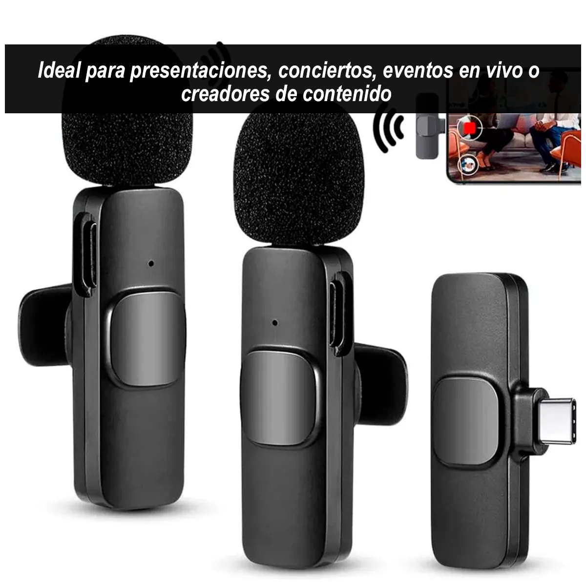 GENERICO - Micrófono inalámbrico K11