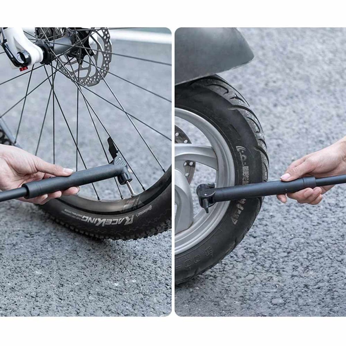 ROCKBROS - Inflador de 80Psi Rockbros