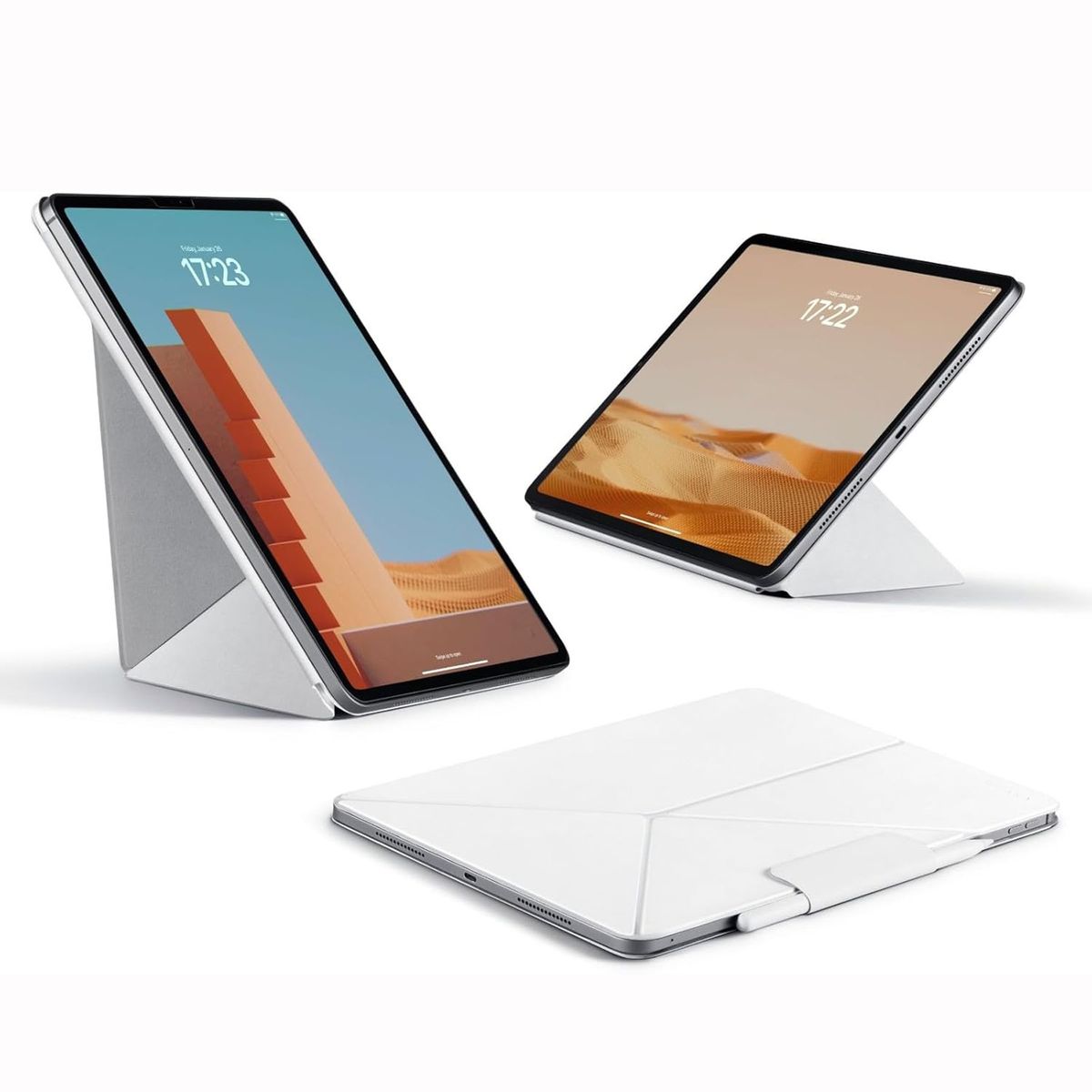 GENERICO - Funda Magnética BENKS para iPad Pro 11 2da/3ra/4ta Generación - White