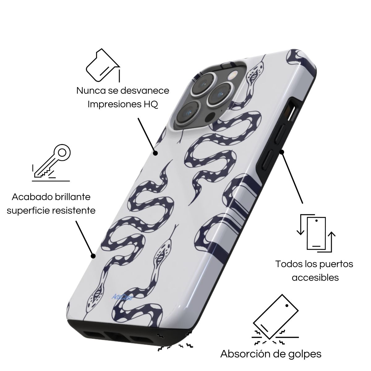 ARTSCASE - Case iphone 16 Pro  My Enemy ArtsCase