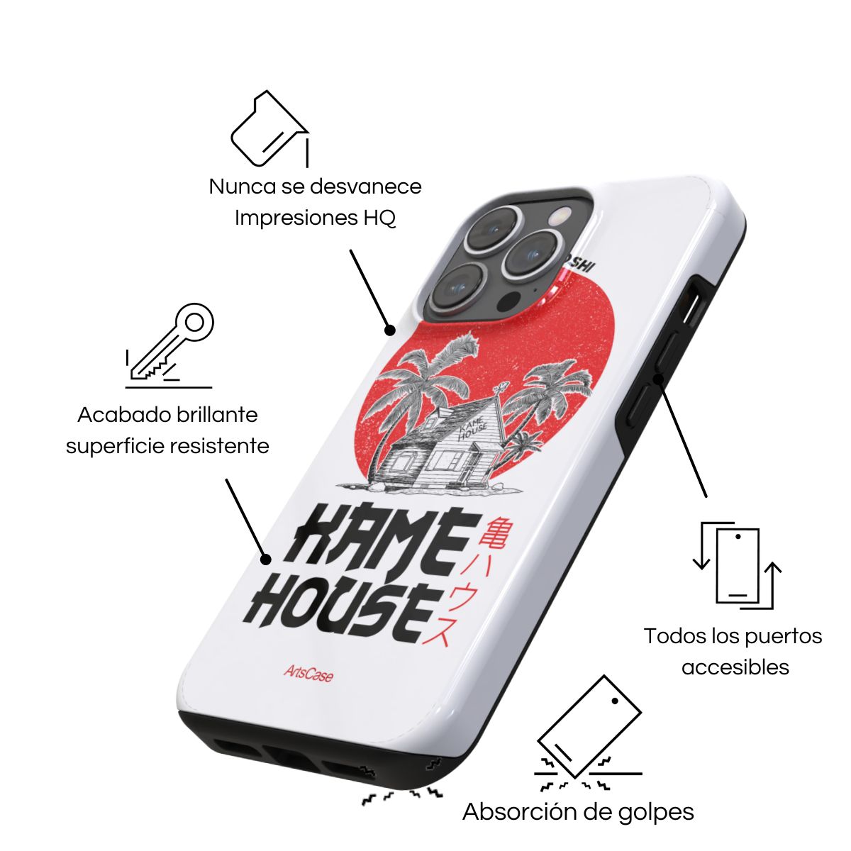 ARTSCASE - Case iphone 16 Channel Your Inner Turtle Hermit ArtsCase