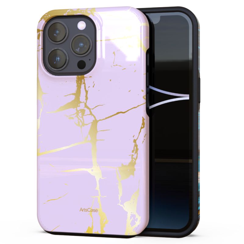 ARTSCASE - Case iphone 16 Marble Gold Grunge ArtsCase