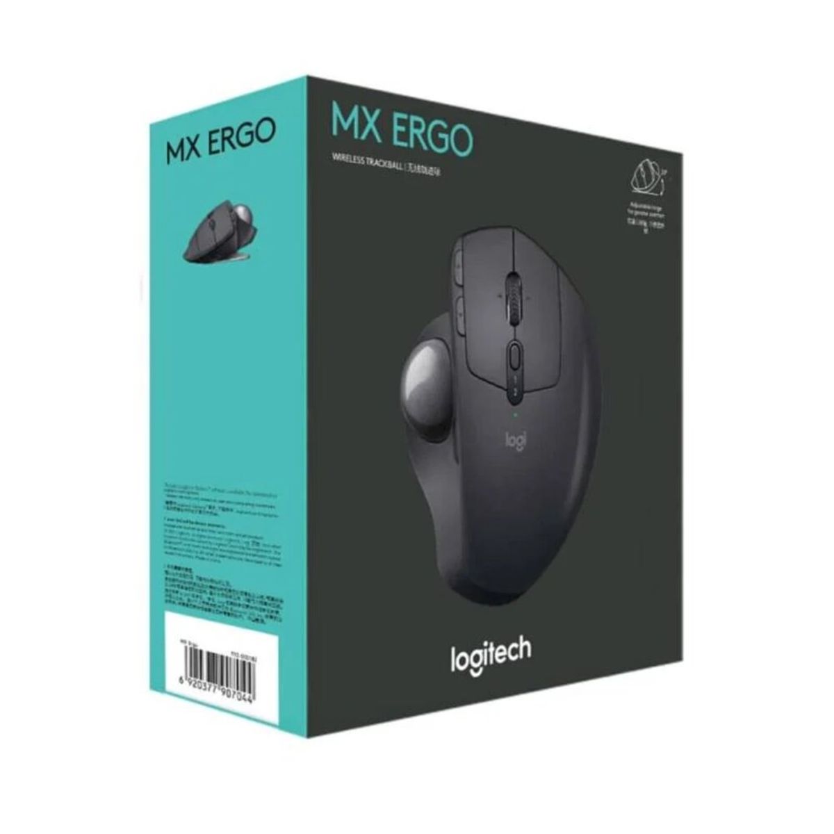 LOGITECH - MOUSE LOGITECH MX ERGO 910-005177 BLUETOOTH TRACKBALL BLACK