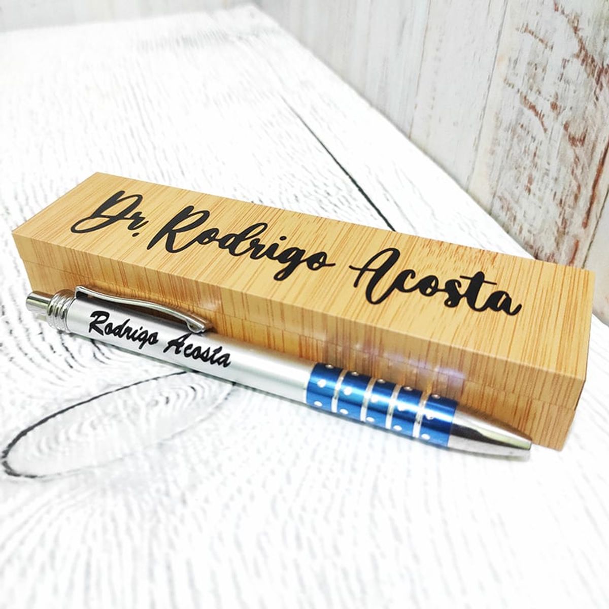 M MATIX SHOP - Matix- Regalos Personalizados - Box Dia del Medico - Modelo Azul