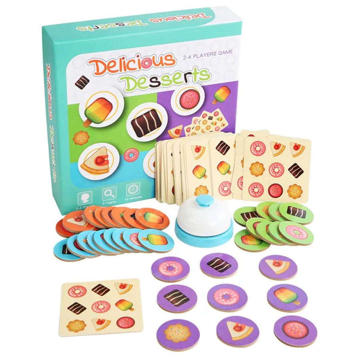 GENERICO - Restaurante Juguete Clasificación Colores Delicious Desserts