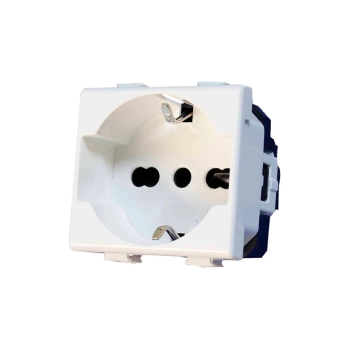 OPALUX - Dado Toma Tipo F Schuko con Línea Tierra K427 OPALUX