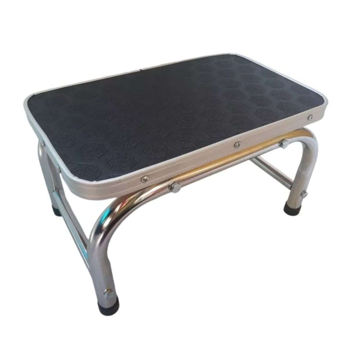 OEM - Peldaño de 1 Paso Cromado  Mobiliario Clínico