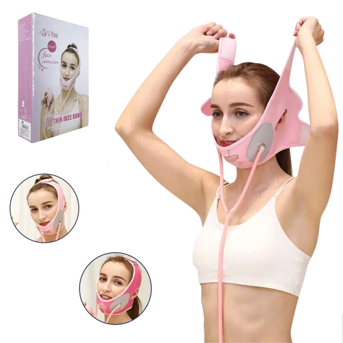 OEM - Faja Adelgazante Facial Reductor de Papada Inflable