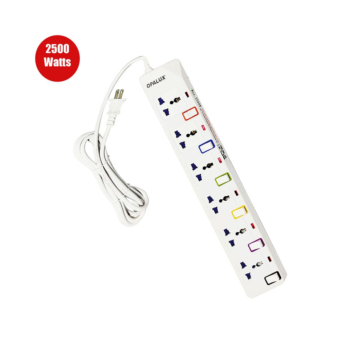 OPALUX - Supresor de Picos 6 Salidas OP-E106 OPALUX