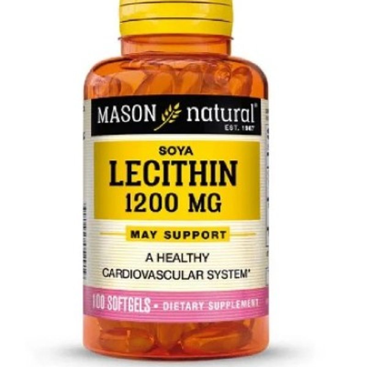 MASON NATURAL - Lecitina de Soya 1200 MG