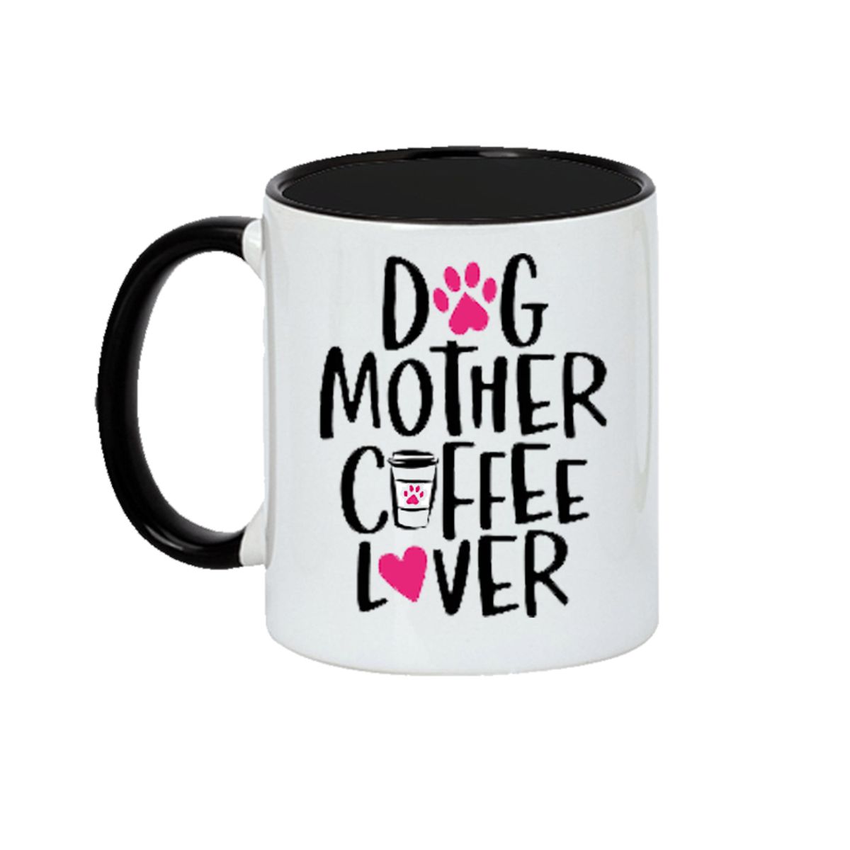 GENERICO - Taza Mug 11oz  DOG MOTHER COFFEE LOVER