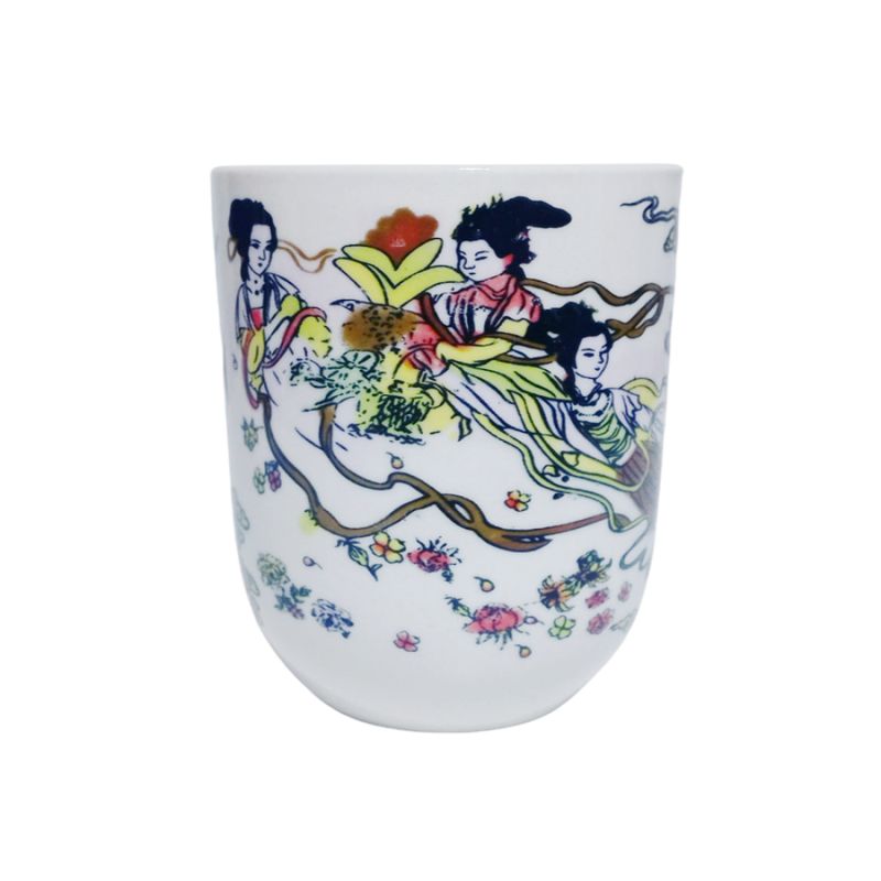 GENERICO - Cuenco Para Infusion Oriental Dioses Jardin Cielo 1pza