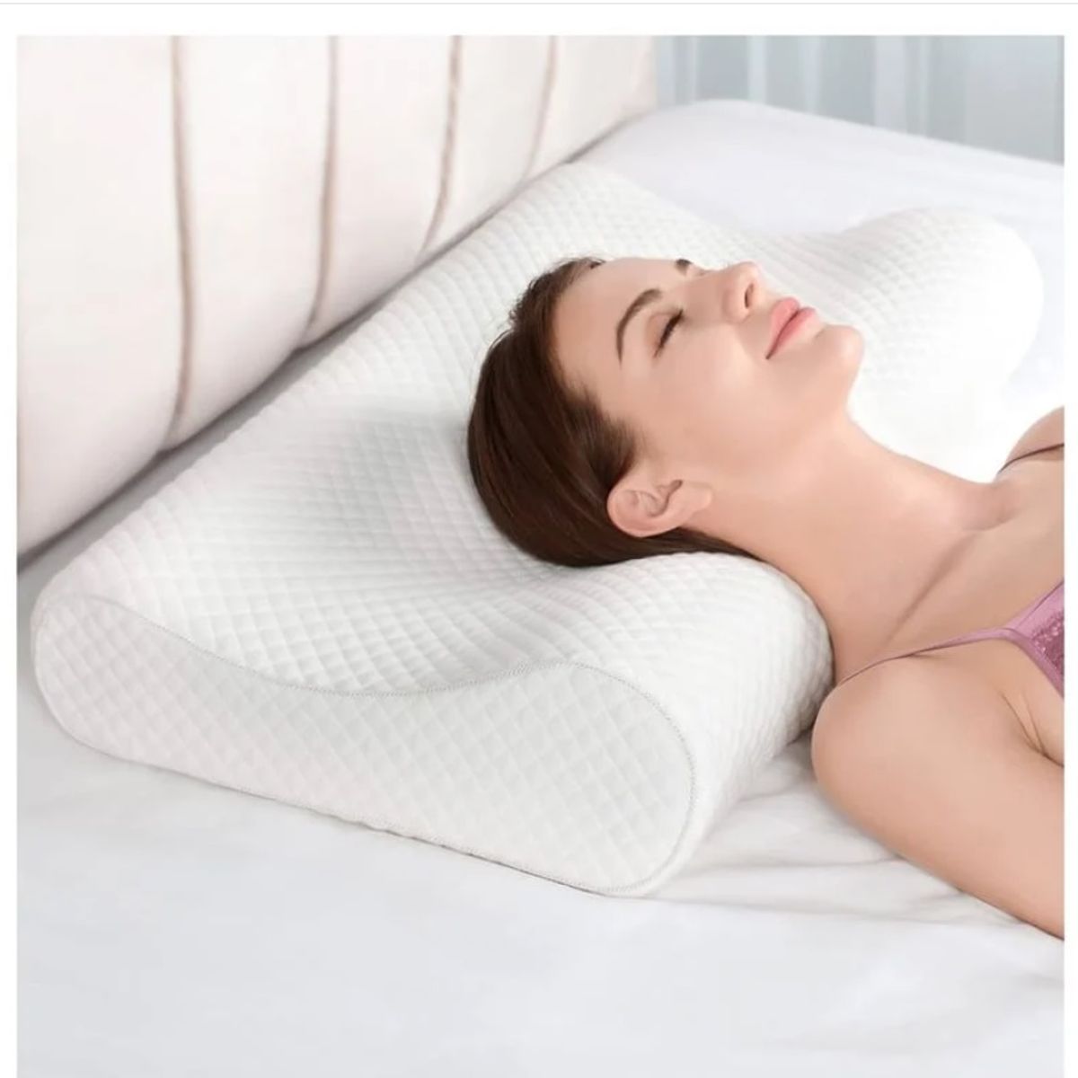 GENERICO - Almohada Ortopédica Cervical Viscoelástica.