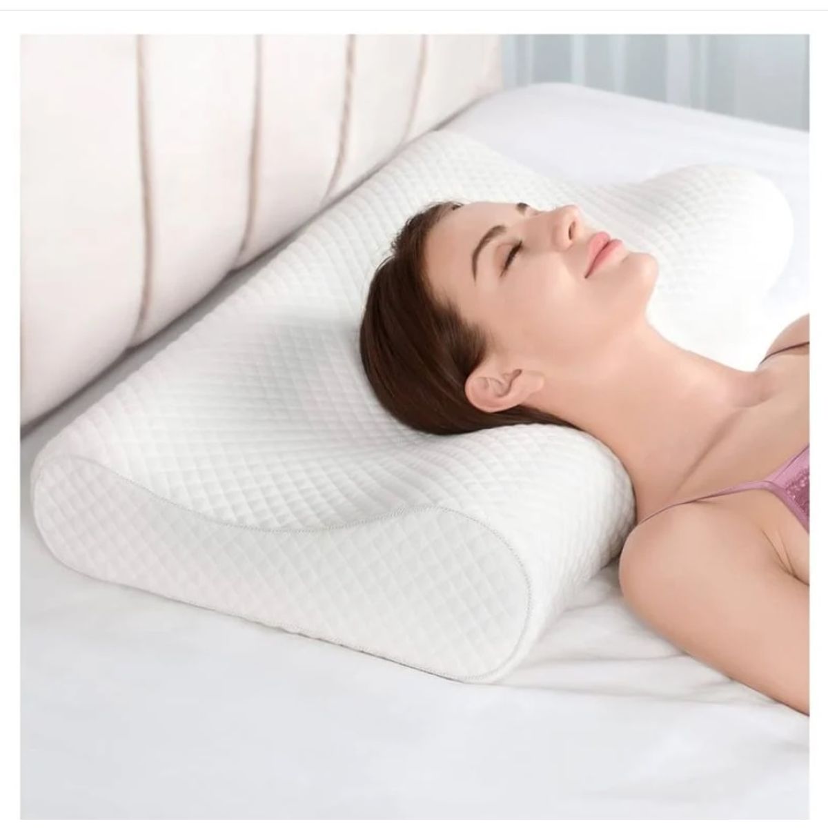 GENERICO - Almohada Ortopédica Cervical Viscoelástica.