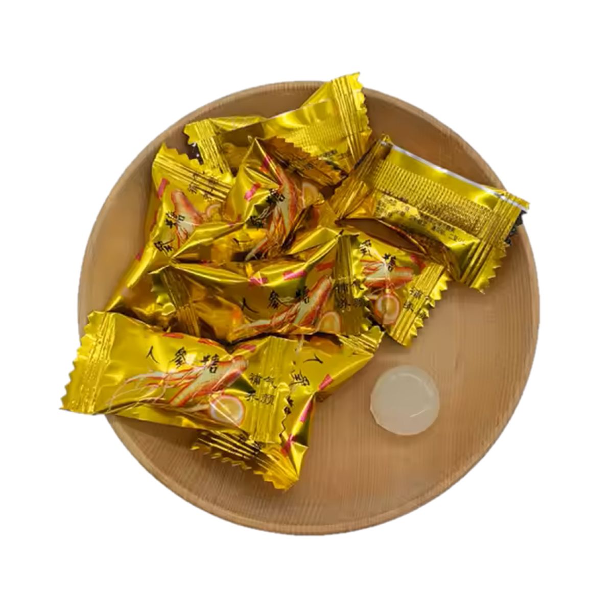 GENERICO - Pack 2u Bolsa 320gr Caramelos Duro De Gingseng Mentol