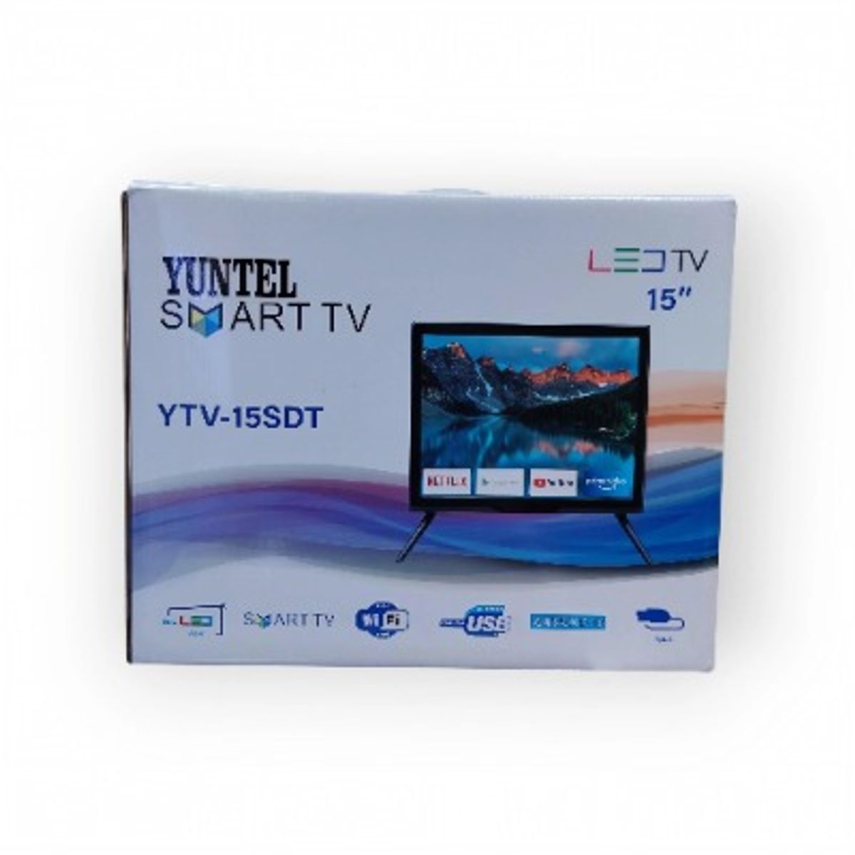 GENERICO - TELEVISOR YUNTEL 15 SMART USB WI-FI YUNTEL