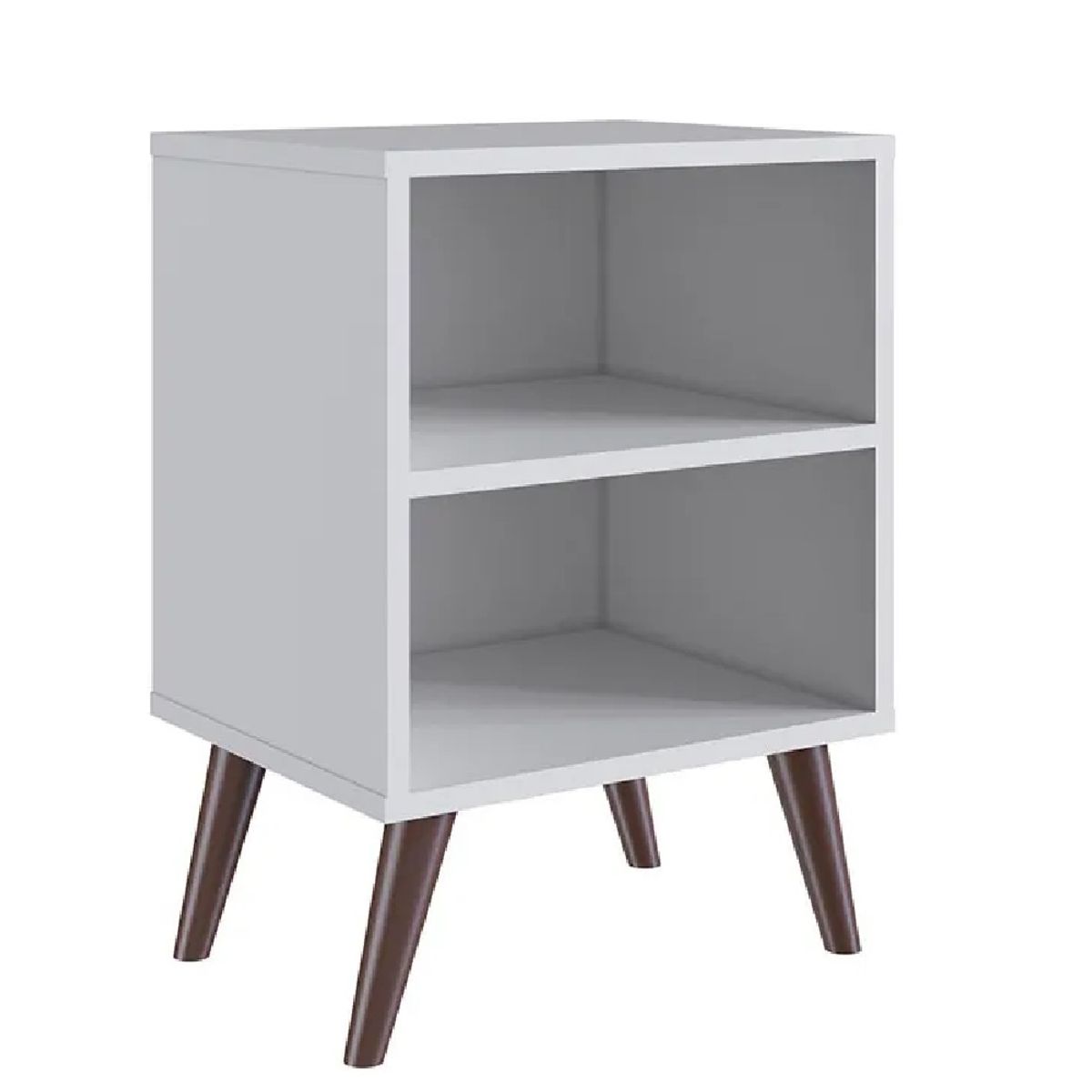 NACION MUEBLES - VELADOR NACION MUEBLES LORENCIA COLOR BLANCO NM