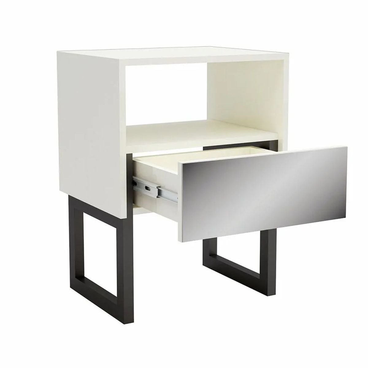 NACION MUEBLES - VELADOR NACION MUEBLES ELOISA COLOR BLANCO NM