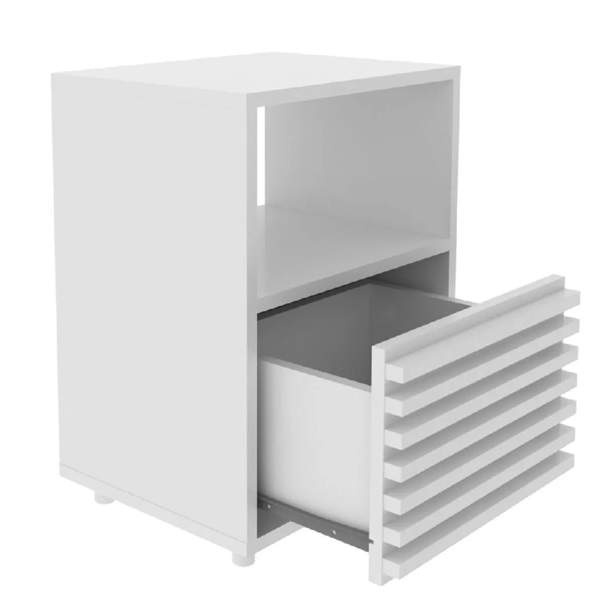 NACION MUEBLES - VELADOR NACION MUEBLES CLARA COLOR BLANCO NM