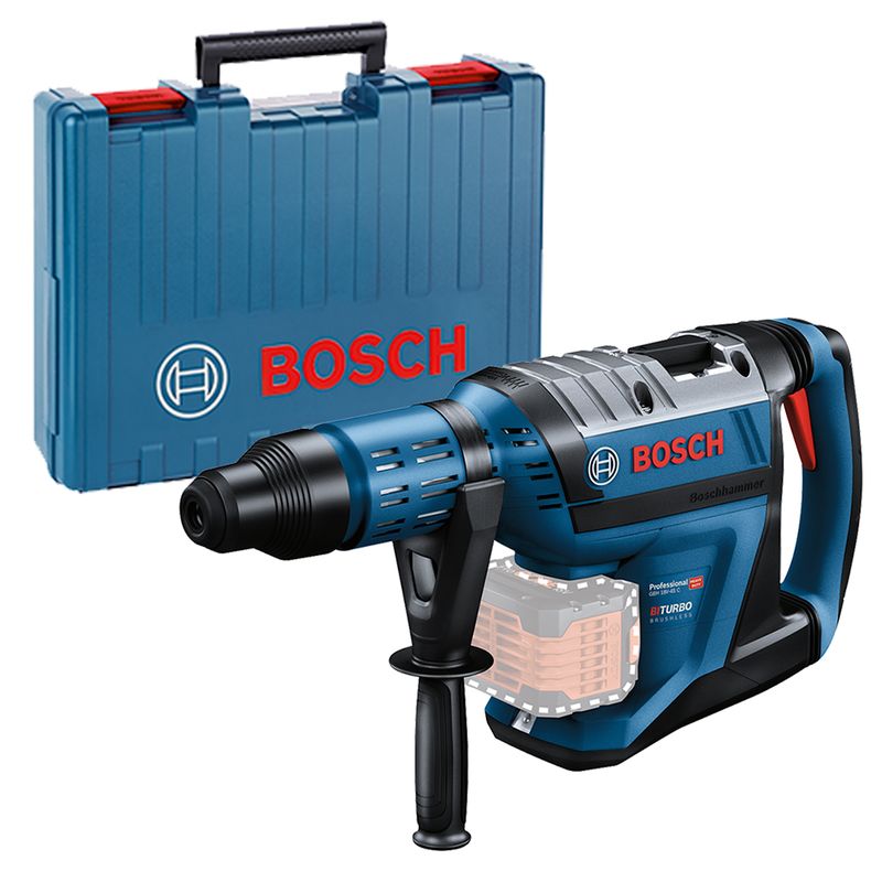 BOSCH - Martillo Inalámbrico Bosch GBH 18V-45 C Biturbo Baretool