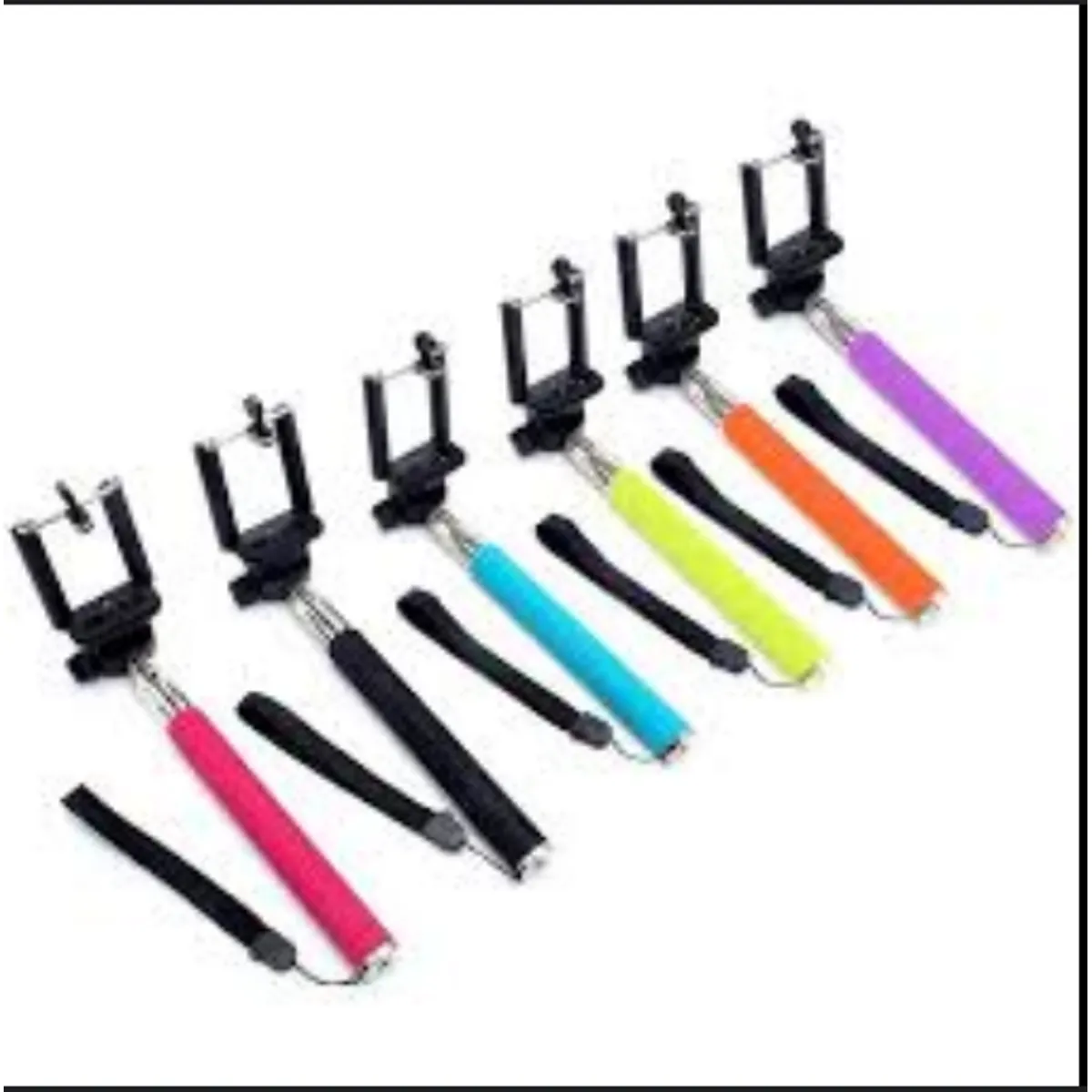 GENERICO - Mini Monopod Regulable Cable Selfie Stick Para Android