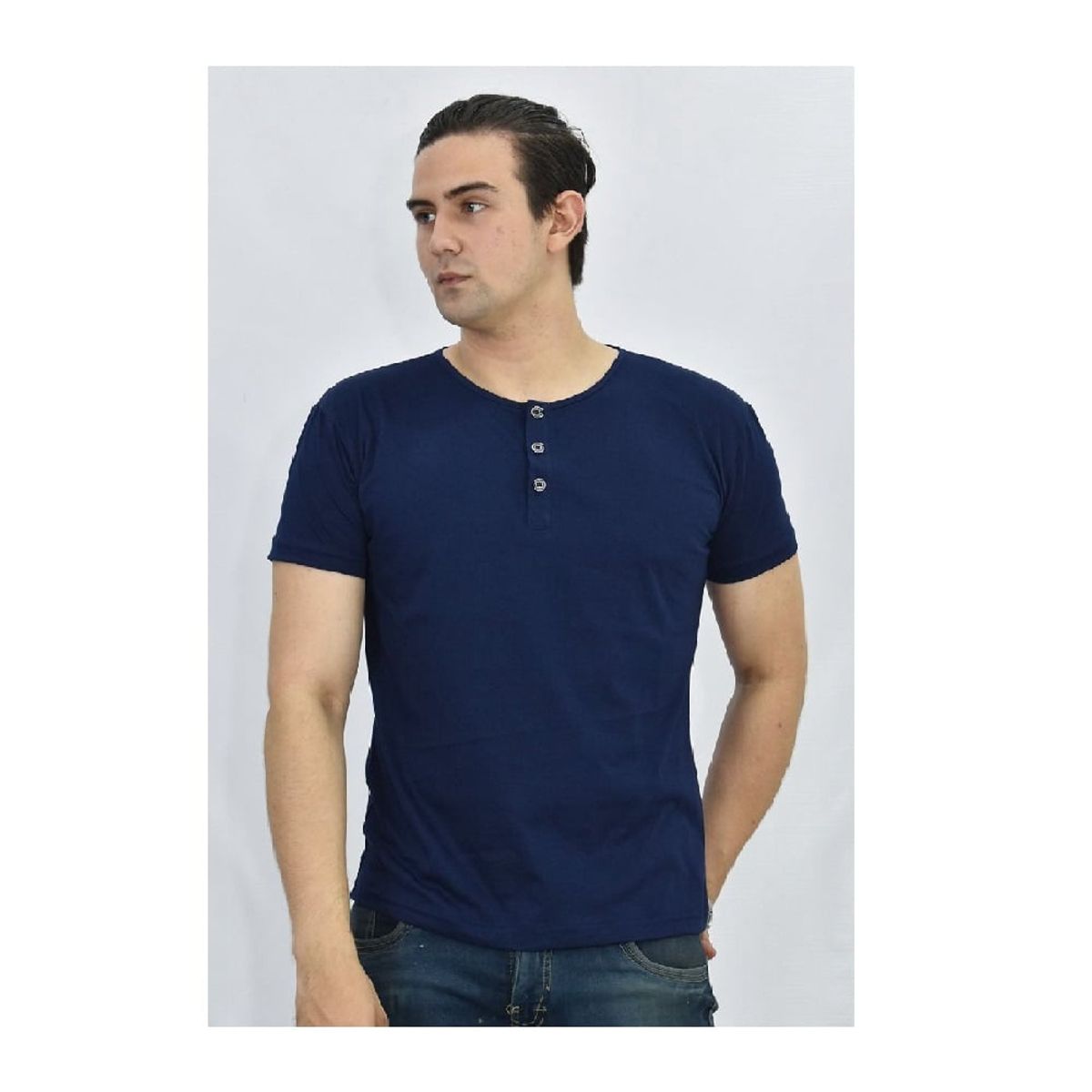 OTTOWARE - Polo Cuello Neru Azul para Hombre