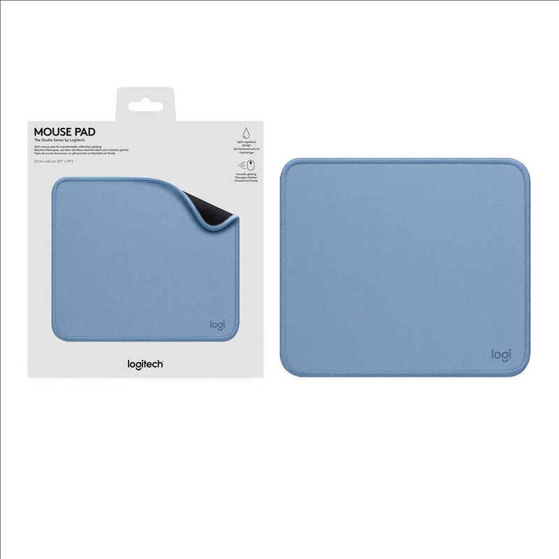LOGITECH - PAD MOUSE LOGITECH 956-000038 ANTI SALPICADURAS BLUE GREY