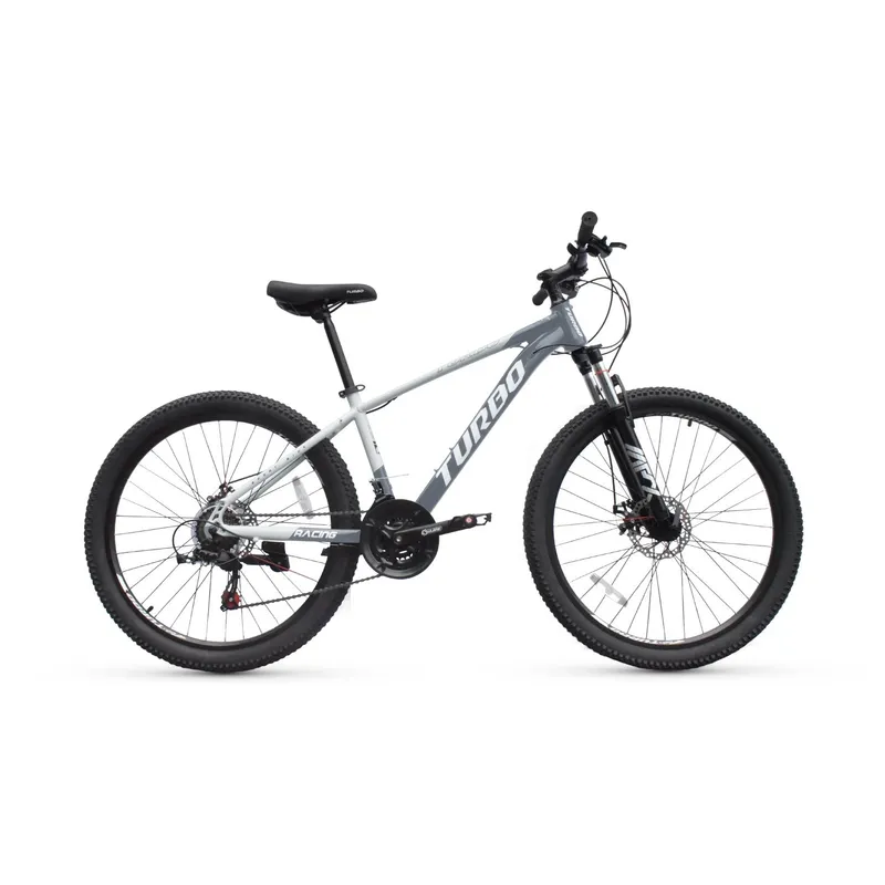 JAFI - Bicicleta de montaña Turbo Racing 24 plata