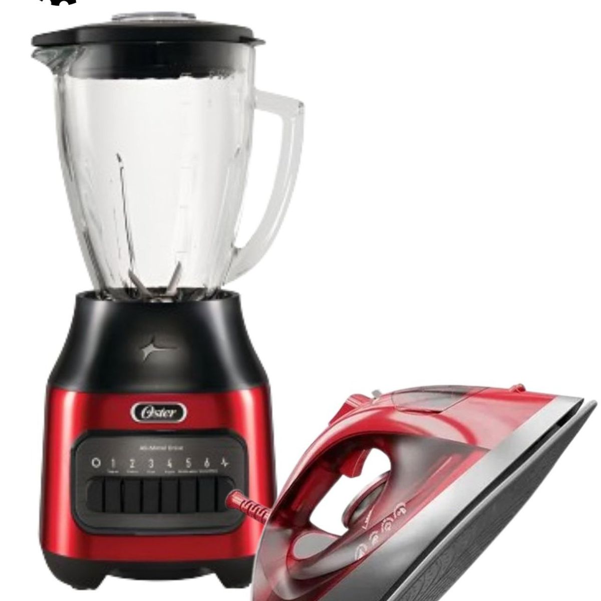 OSTER - Combo Oster Licuadora Blstpeg-cpb + Plancha Gcstbs6051