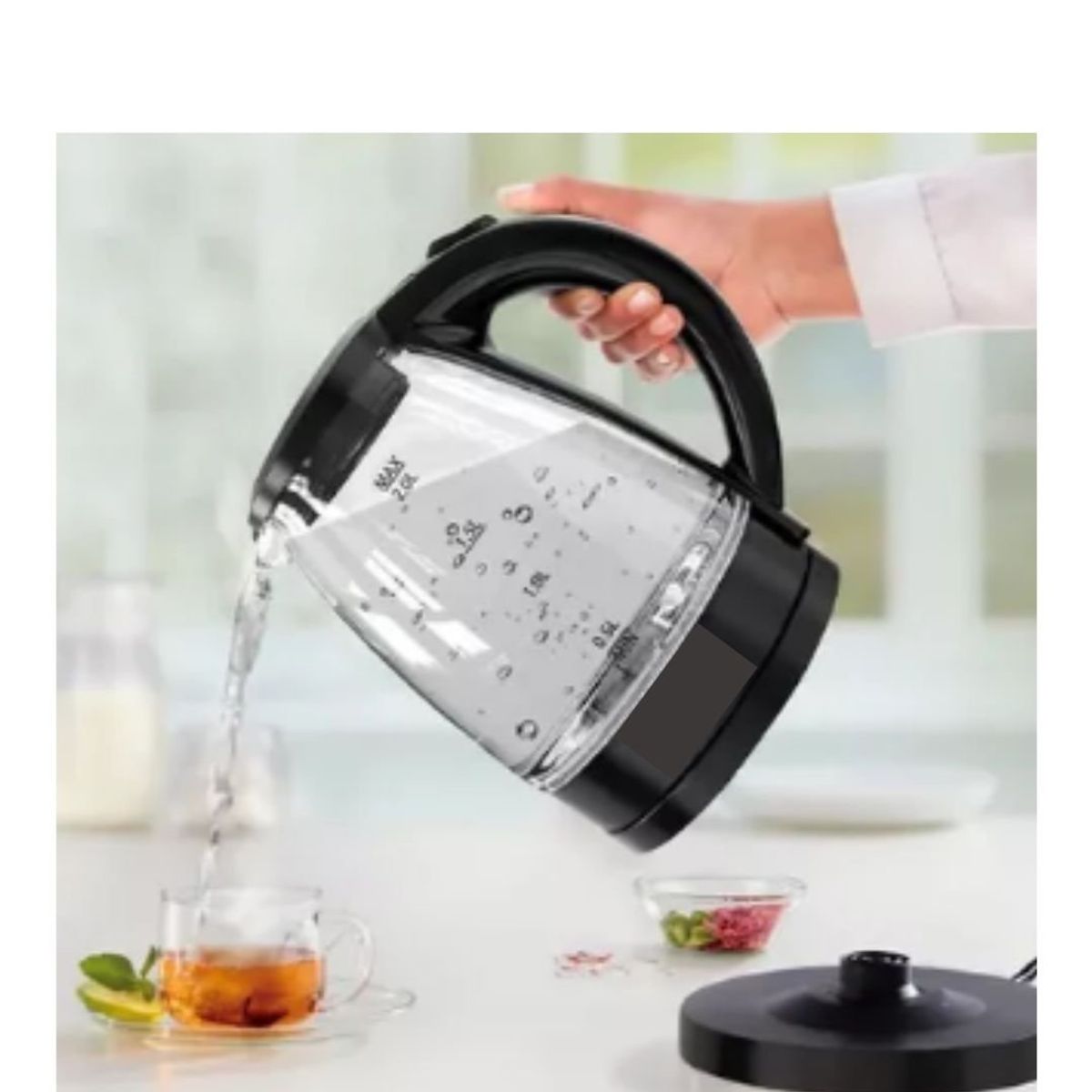 GENERICO - JARRA HERVIDORA DE VIDRIO 2L