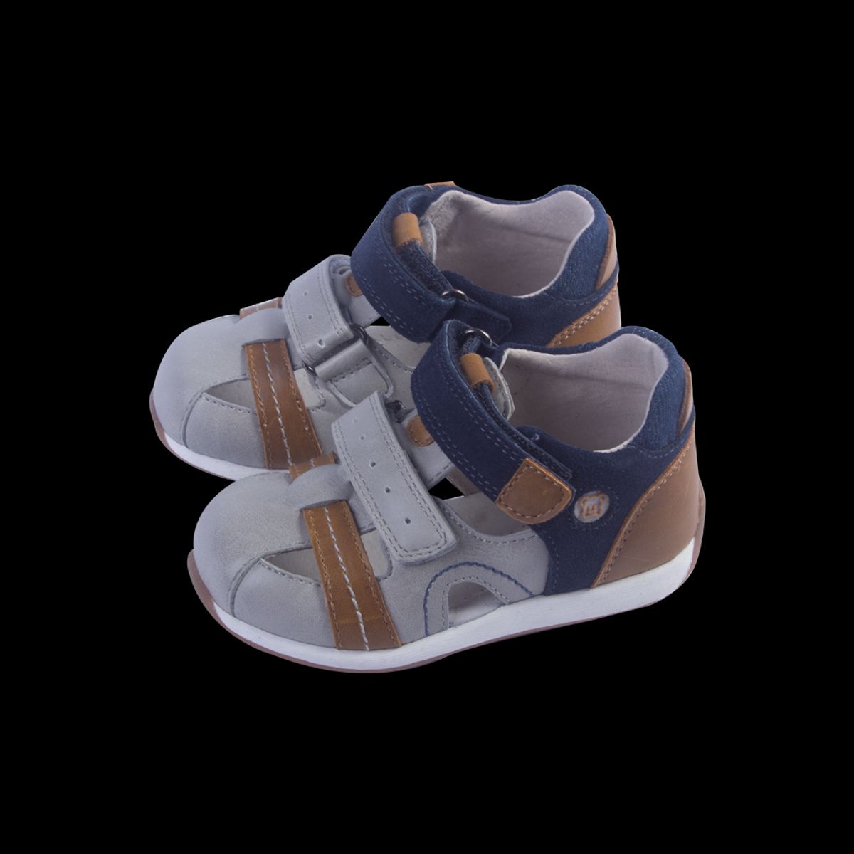 PILLIN - Sandalia Bebe Niño PILLIN PZW86GRI27-1