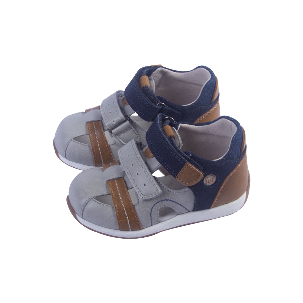 PILLIN - Sandalia Bebe Niño PILLIN PZW86GRI27-1